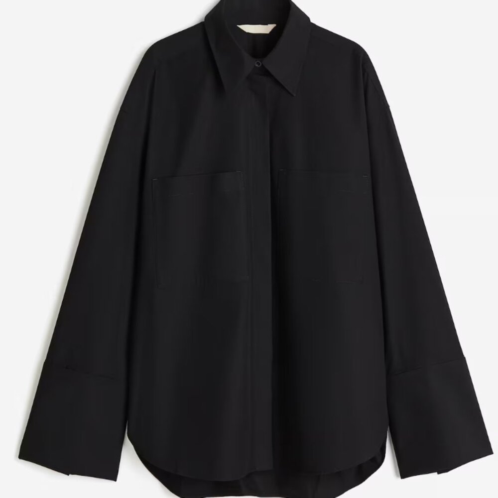 H&M Oversized Long Cotton Shirt 4X
